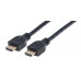 Cable HDMI 1.4 retardante de fuego, CL3 de 8 m 